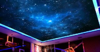 Натяжной потолок звездное небо Камышин, цена от 5283 руб.