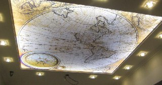 Натяжной потолок с фотопечатью Камышин, цена от 6270 руб.