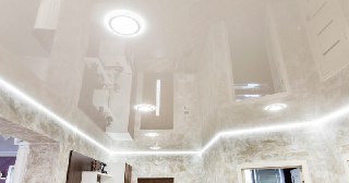 Натяжной ПВХ потолок Камышин, цена от 2122 руб.